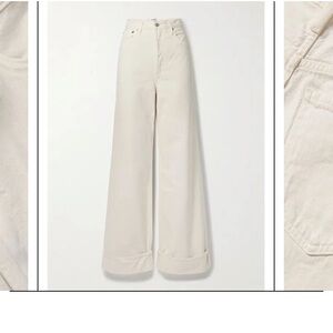 Agolde White Dame Jeans